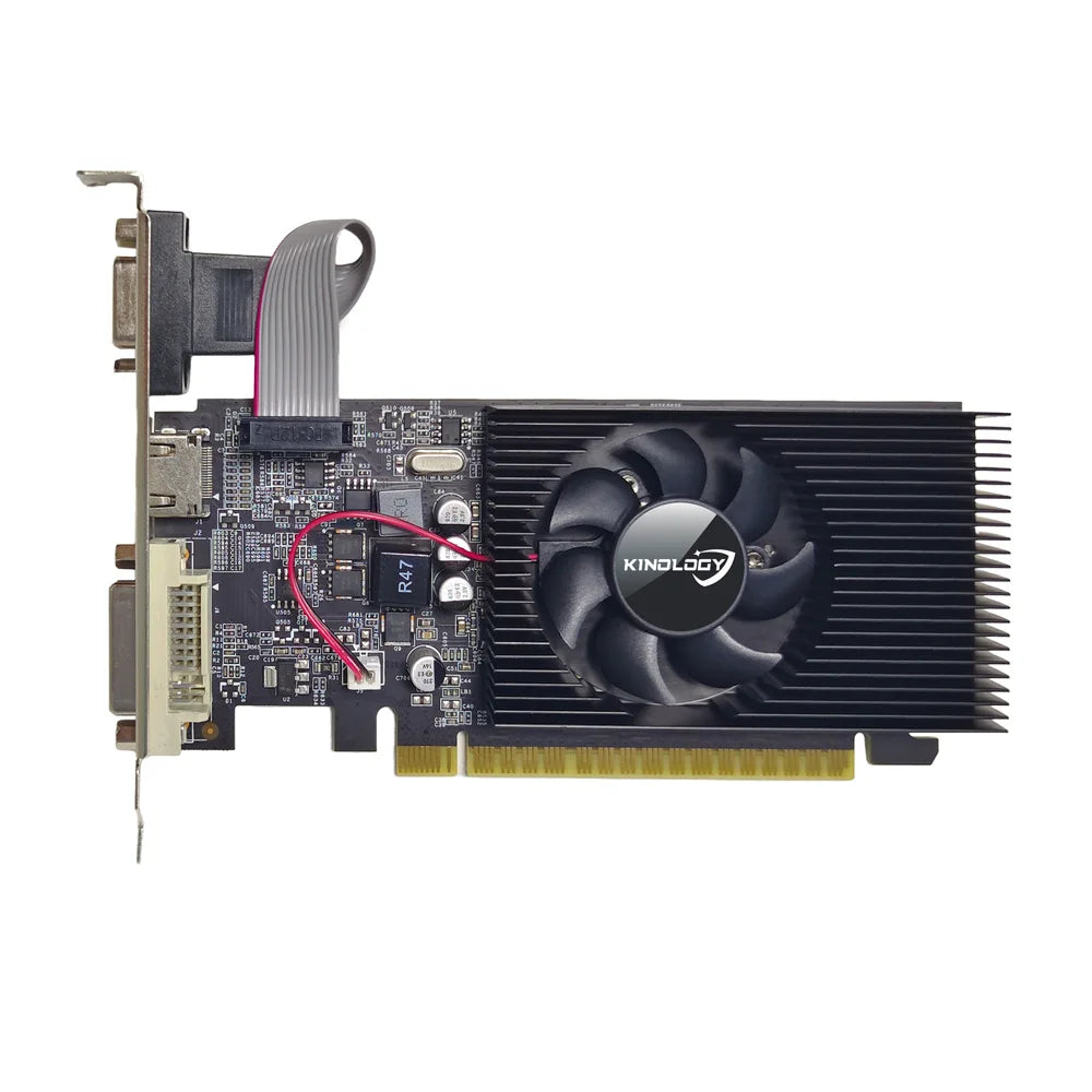 GT730 4GB DDR3 128Bit/64Bit Graphics Card with HDMI VGA DVI Port PCI-E2.0 16X Computer Graphics Video Card GT610 for Office/Home
