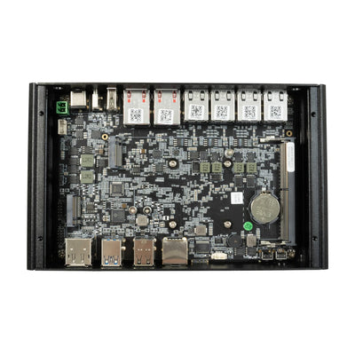DIY Soft Router Gateway by Qotom Mini PC Q10922H6 N100 Processor 2x Marvell 10G LAN/ 4x i226V 2.5G LAN DDR5 RAM NVME SSD
