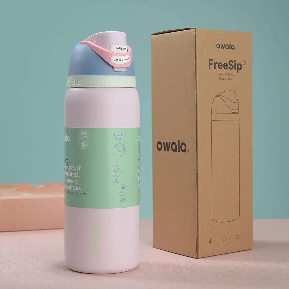 Vacuum Flasks & Thermoses Water Bottle Drinkware Thermo Tumbler Stainless Steel Thermal Mug Original Cold Hot Coffee