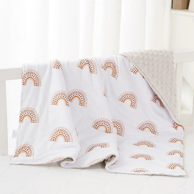 Elinfant 3 Layers Soft Winter Baby Swaddle Blanket Photography Accessories For Newborn Baby Items Bedding Quilt