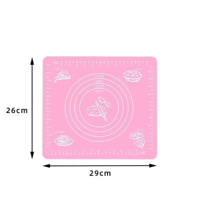Silicone Mat Kitchen Kneading Dough Baking Mat Dough Pads Slip Baking Roller Surface and Surface Pads Tools Sheet Accessories