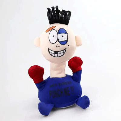 Punch Hit Me Villain Electric-powered Durable Unique Viral Product Interactive Venting Toy Funny Toy Unique Gift Soft Fun Toy