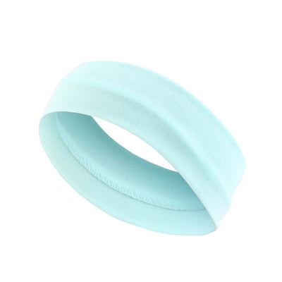 Summer Sports Headbands For Women Fitness Run Yoga Bandanas Solid Color Elastic Hair Bands Stretch Makeup Hair Accessories 2023