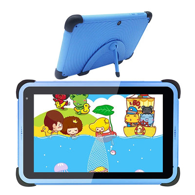Used Tablets 7'' Android Children Tablet  2GB 32GB 4-Core Tablet for Kids 1024x600 IPS Dual Wifi 5G 3000mAh NO Tab Holder
