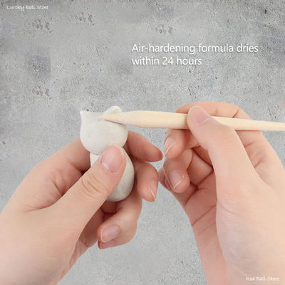 500g Professional Soft Clay High Quality Oven Bake Polymer Clay DIY Handmade Prototype Material Sculpture Soil Ceramic Doll Clay