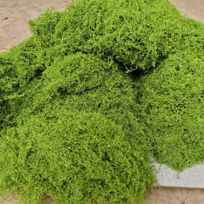 50g Fake Moss DIY Crafts Grass Artificial Moss Faux Preserved Moss Green Plants Home Room Garden Decor Mini Landscape Fake Grass