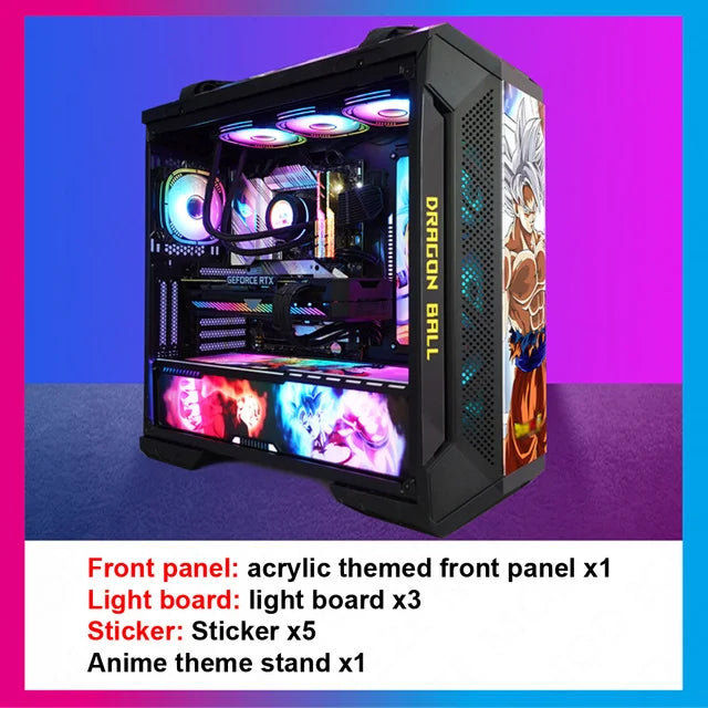 TUF GT501 ROG Gamers PC Case of DIY ARGB Lighting Panels Kit ,MOD Gabinet Animation Theme Light Board ASUS Rebuild 10pcs