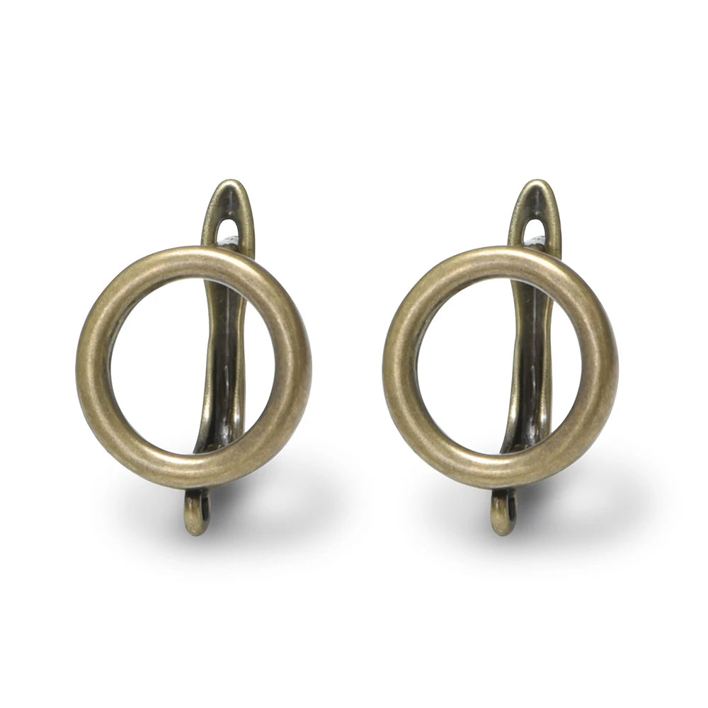 Bronze Musical Note Earrings Findings For DIY Jewelry Earring Hooks Accessory for Jewelry Handmade  Making Supplies