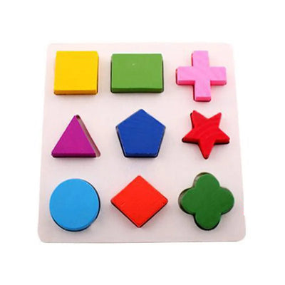 Wooden Puzzle Montessori Toys for Baby 1 2 3 Years Old Kids Alphabet Number Shape Matching Games Children Early Educational Toys
