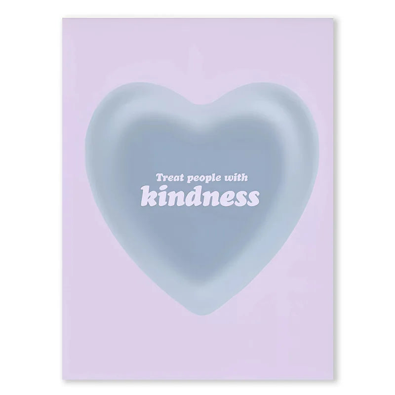 Abstract Pink Purple Danish Pastel Love Heart Cherry Butterfly Poster Nordic Bedroom Wall Aesthetic Art Print Picture Room Decor