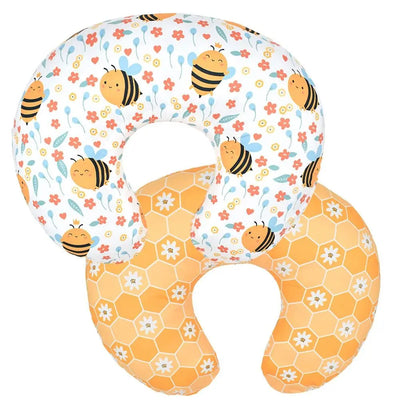 Stretchy Baby Nursing Pillow Cover Skin-friendly Replaceable Nursing Pillowcase Breathable U-Shaped