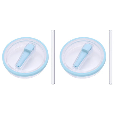 40Oz Tumbler Flip Straw Lid Replacement Spill Proof Reusable Tumbler Cover Splash Resistant Reusable Straw Cap for Stanley 40oz