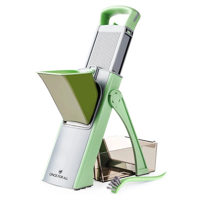 Kitchen Accessories Mandoline Slicer, ONCE FOR ALL. Vegetable Slice, Food Chopper, Cutter, Dicer Fruit, French Fry, Julinner