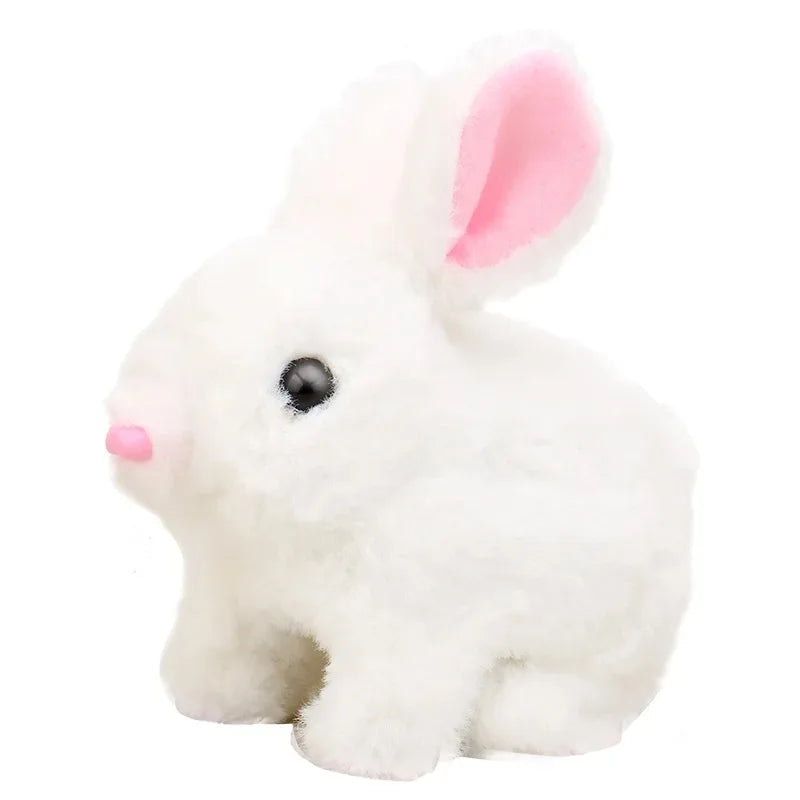 Cute Interactive Electronic Pet Rabbit Toy – Sound and Action Features for Fun Playtime Perfect Gift for Kids Desktop ornaments