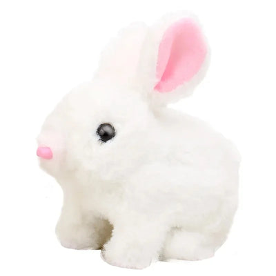 Cute Interactive Electronic Pet Rabbit Toy – Sound and Action Features for Fun Playtime Perfect Gift for Kids Desktop ornaments