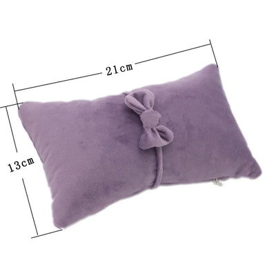 Baby Girl Headband Newborn  Photography Props Pillow Mat Cushion Photography Accessories Bowknot Headwear