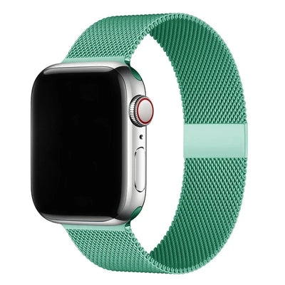 milanese Loop Band for apple watch Strap Ultra 49mm 45mm 44mm 41mm 40mm Metal Wristband bracelet iwatch series 9 8 7 6 5 4 3 SE