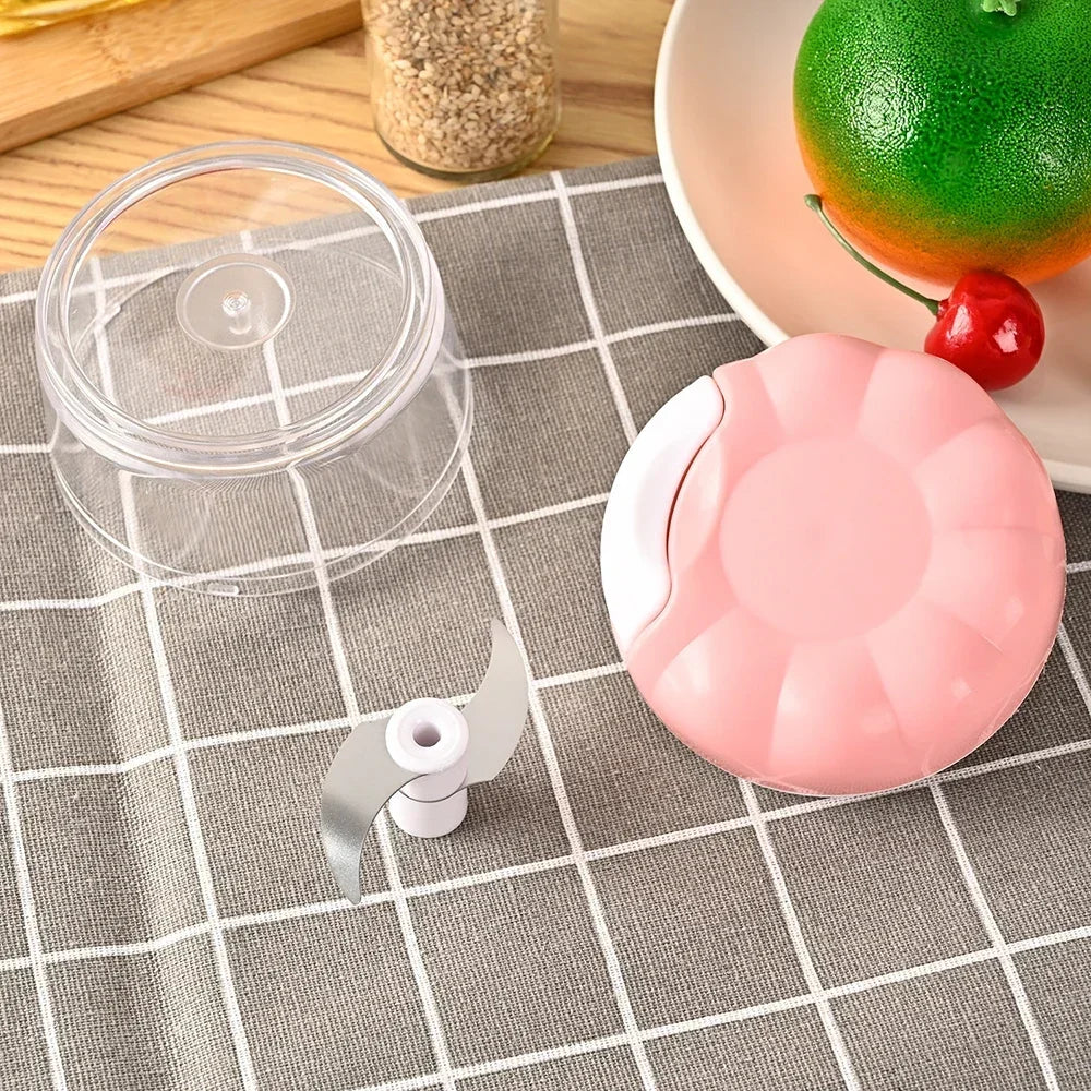 1PC Mini Kitchen Handy Garlic Pusher Household Manual Chopping Garlic Chili Pepper Chopper
