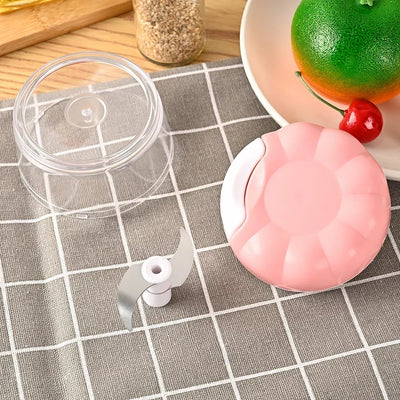 1PC Mini Kitchen Handy Garlic Pusher Household Manual Chopping Garlic Chili Pepper Chopper