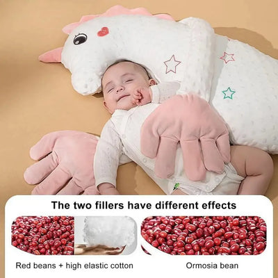 Baby Sleeping Patting Doll Pillow Soothing Electric Palm Baby Pillows Newborn Protector Sleep Nursing Pillow Animals Calming Toy