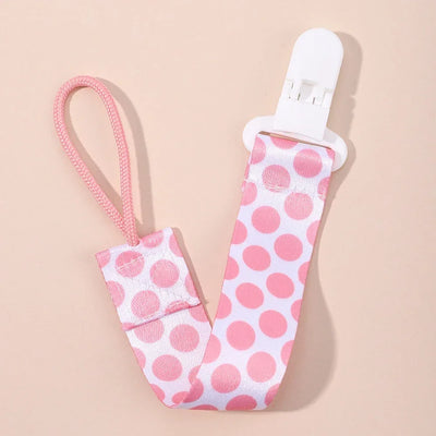 1PC BABY CARTOON PACIFIER CLIP CHAIN WITH FIXED BUTTON, ANTI-DROP BUCKLE STRAP, SOOTHER CHAIN FOR BABY FEEDING GIFT