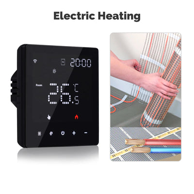 MOES Tuya WiFi Smart Thermostat Programmable Temperature Controller Water Boiler Electric Heating Work With Alexa Google Home