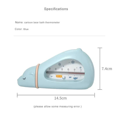 Baby Bath Thermometer Cute Bear Kids Bathtub Safety Bathing Floating Toys Upgraded Sensor Shower Water Temperature Gauge