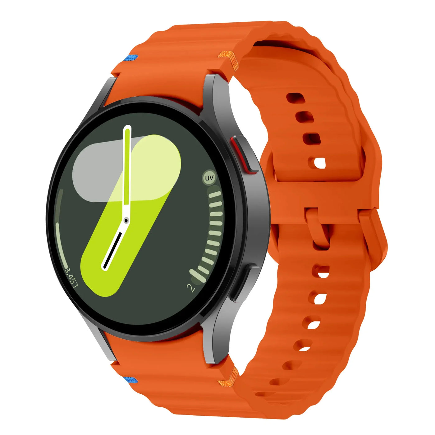Original Silicone band for Samsung Watch 7 6 5 pro 44mm 40mm 45mm FE Sport Bracelet For Galaxy Watch 6Classic 43mm 47mm Strap