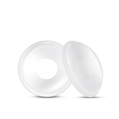 2PCS SILICONE BREAST MILK COLLECTOR SET | BPA FREE REUSABLE BREAST PUMP SAVER | ANTI-LEAKAGE NIPPLE PROTECTOR FOR BREASTFEEDING MOMS