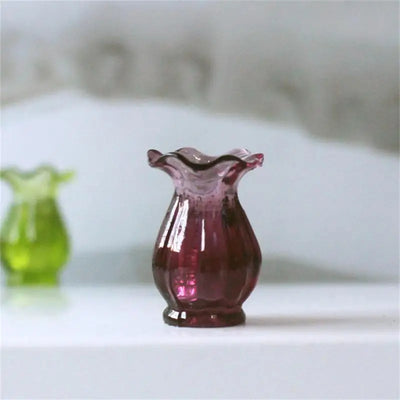 Dollhouse Miniature Food And Play Scene Model Doll Mini Ceramic Pottery Vase Doll Miniatures Classic Miniature Toy Home Decor