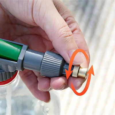 Adjustable Beverage Bottle Sprayer Watering Nozzle 1pc Sprinkler Watering Can Pressure Atomizing Nozzle Gardening Tools Supplies