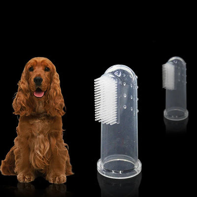Pet Silicone Finger Cots Toothbrush Cats Dogs Brushing dog accessories Pet Teeth Oral Cleaning Products In Addition Perros