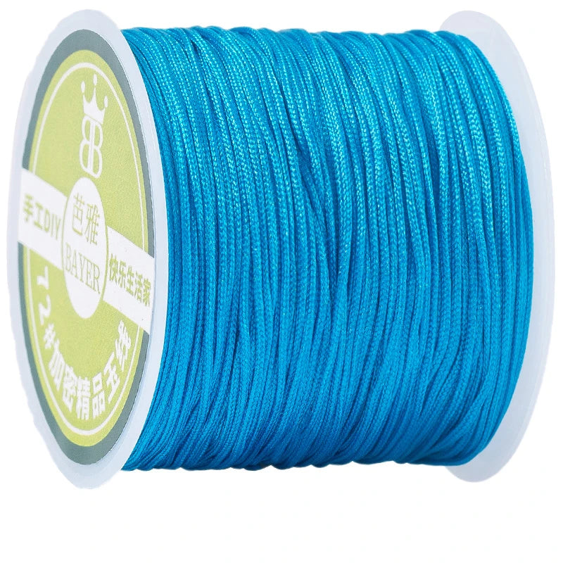 10meters 0.8mm Nylon Thread Cord Macrame Rope Bracelet Braided String For DIY Tassels Beading String Jewelry Making Accessories