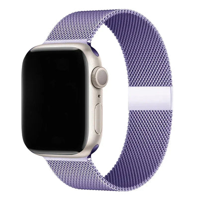 milanese Loop Band for apple watch Strap Ultra 49mm 45mm 44mm 41mm 40mm Metal Wristband bracelet iwatch series 9 8 7 6 5 4 3 SE