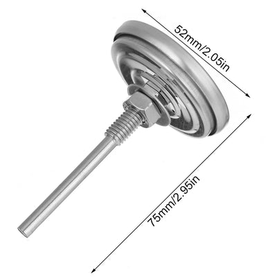 Temperature Measure 300℃ Stainless Steel Oven BBQ Grill Thermometer Gauge Kitchen BBQ Temperature Measure Tool