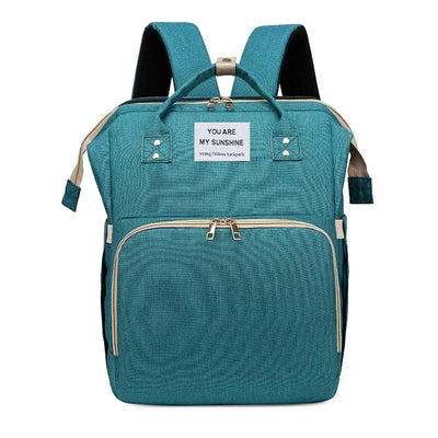 Lightweight Mother and Baby Bag Multifunctional Large Capacity Mom Bed Bag New Portable Folding Mommy Bag Crib Stroller Backpack