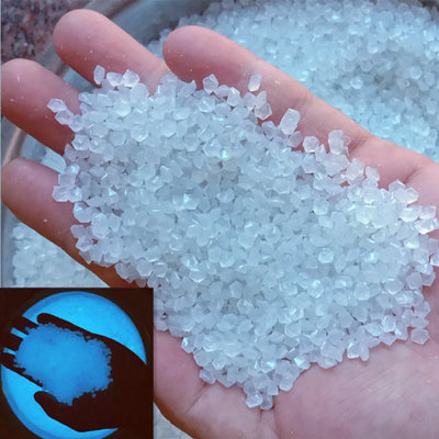 Luminous Sand Glow In Dark Stone Pebble Garden Yard Outdoor Path Lawn Decoration Fish Tank Aquarium Home DIY Decor 3-5mm