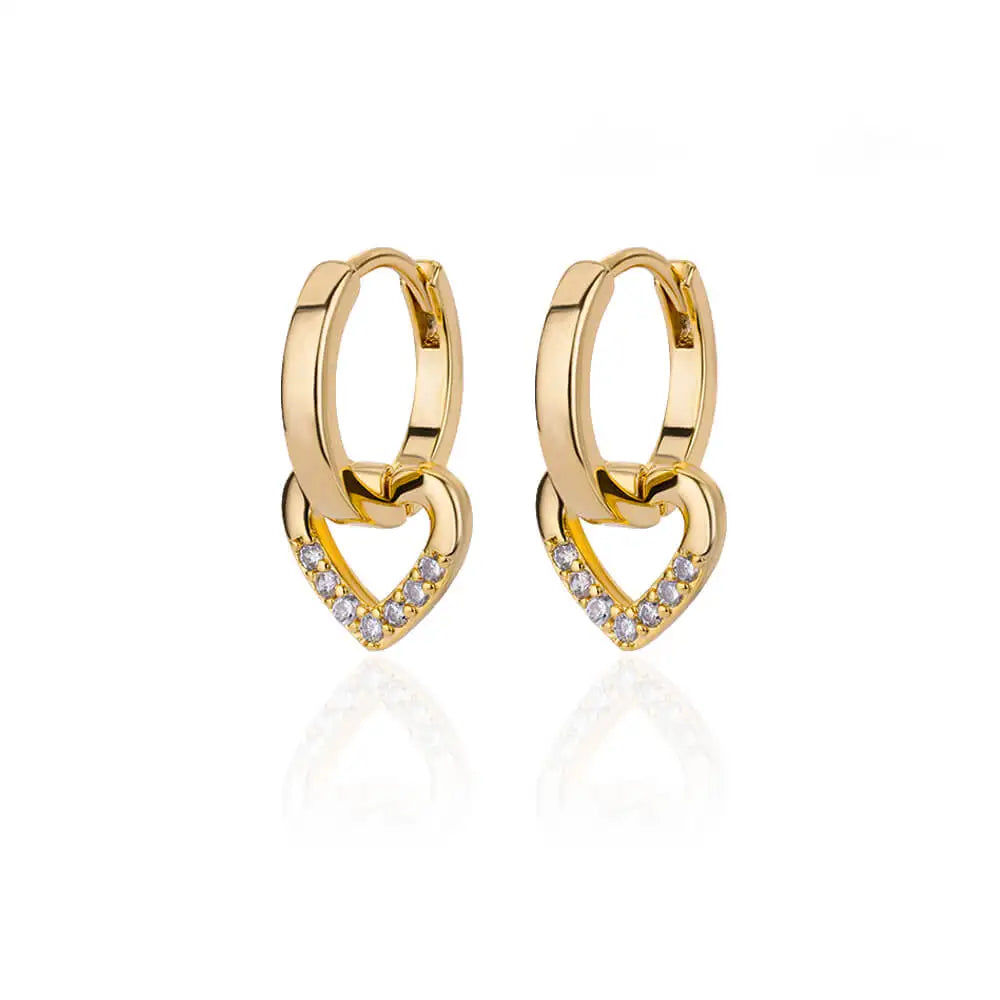 Stainless Steel Rabbit Butterfly Earrings for Women Gold Color Hoop Earrings 2024 Trending Aesthetic Jewelry pendientes mujer