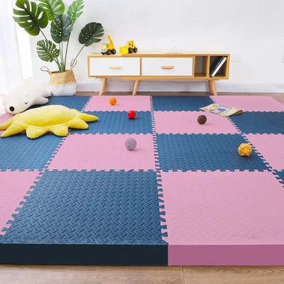 Tatame Puzzle Mat Thick 1.2cm Baby Game Mat 60x60cm Play Mats 16PCS Baby Play Mat Baby Activity Gym Game Mats Floor Mat Foot Mat