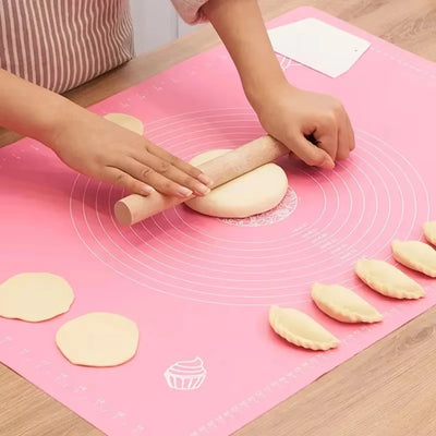 Sheet Kneading Dough Mat  Silicone Baking Mat Pizza Cake Dough Maker Kitchen Rolling Dough Pizza Cooking Grill Gadgets Bakeware