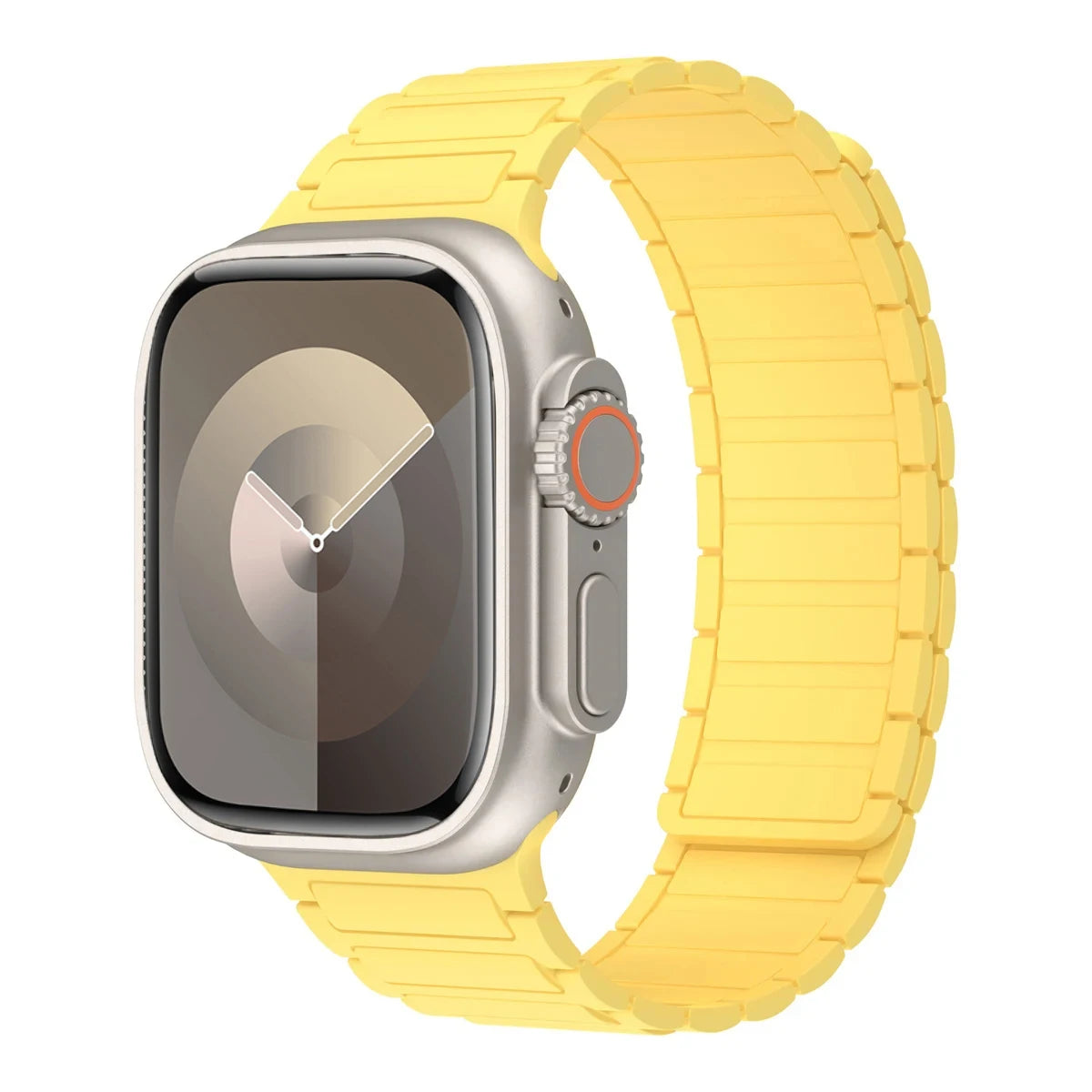 Magnetic Loop for Apple Watch Bands 44mm 40mm 49mm 45mm 41mm 38mm Silicone Bracelet iWatch Series 9 8 7 6 5 4 3 Se ultra 2 strap