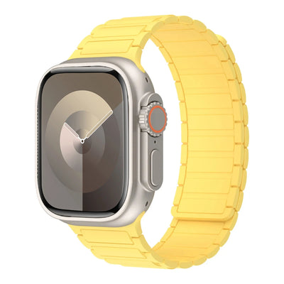Magnetic Loop for Apple Watch Bands 44mm 40mm 49mm 45mm 41mm 38mm Silicone Bracelet iWatch Series 9 8 7 6 5 4 3 Se ultra 2 strap