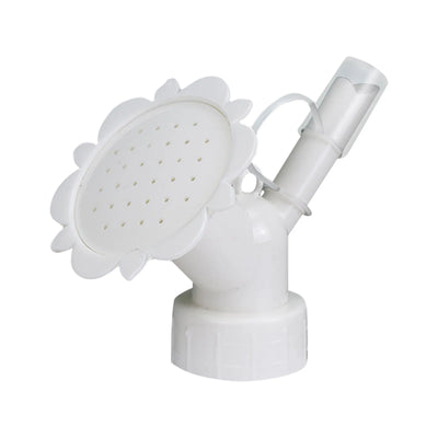 Bottle Cap Sprinkler Dual Head Bottle Watering Spout Watering Can Sprinkler Head Portable Plastic Plant Nozzles Garden Plant