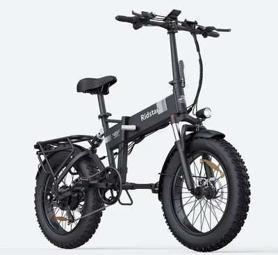 2024 New H20 Pro Mountain E-bike 2000W Powerful Dual motor Snow Electric Bicycle 48V 23AH 20inch*4.0 Fat Tyre Foldable Ebike