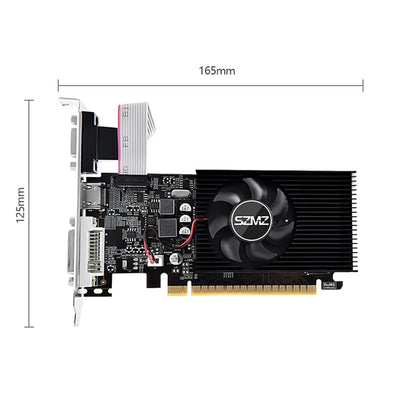 GT730 4GB DDR3 Video Card GT 730 Graphics Card HD VGA DVI Port PCI-E2.0 16X Computer Gaming Graphics Cards Mute Fan GT610 1G/2G