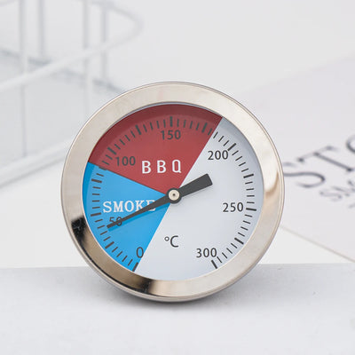 Temperature Measure 300℃ Stainless Steel Oven BBQ Grill Thermometer Gauge Kitchen BBQ Temperature Measure Tool