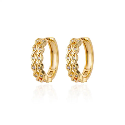 Stainless Steel Rabbit Butterfly Earrings for Women Gold Color Hoop Earrings 2024 Trending Aesthetic Jewelry pendientes mujer