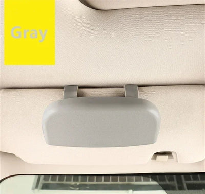 UNIVERSAL CAR VISOR GLASSES BOX – MULTIFUNCTIONAL MAGNETIC REUSABLE SUNGLASS HOLDER, AUTO ACCESSORIES