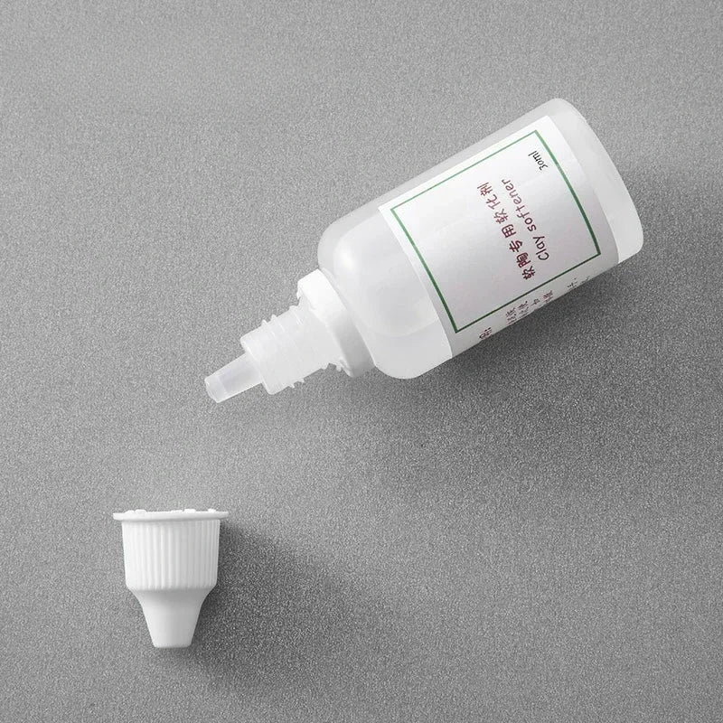 30ml Polymer Clay Softener Clay Blend Oil Thinner To Increase Viscosity DIY Hand Doll Model Smooth Surface Process Material