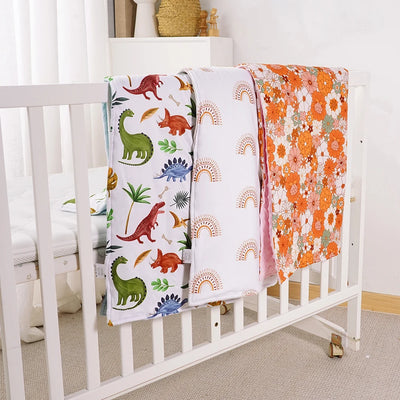 Elinfant 3 Layers Soft Winter Baby Swaddle Blanket Photography Accessories For Newborn Baby Items Bedding Quilt